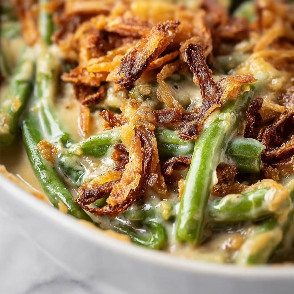 Homemade Green Bean Casserole Recipe 6 Homemade Green Bean Casserole Recipe - Recipe Image