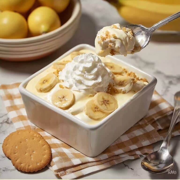 Creamy Banana Pudding with Vanilla Wafers Recipe