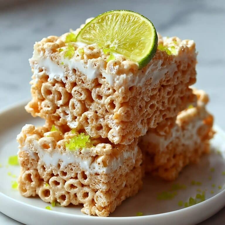 Key Lime Pie Rice Krispie Treats Recipe