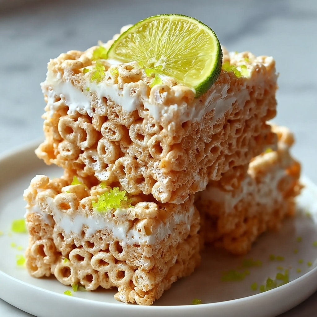 Key Lime Pie Rice Krispie Treats Recipe
