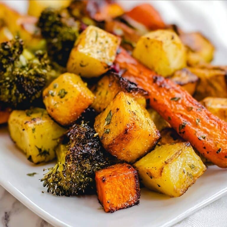 Lazy Roasted Vegetables Recipe