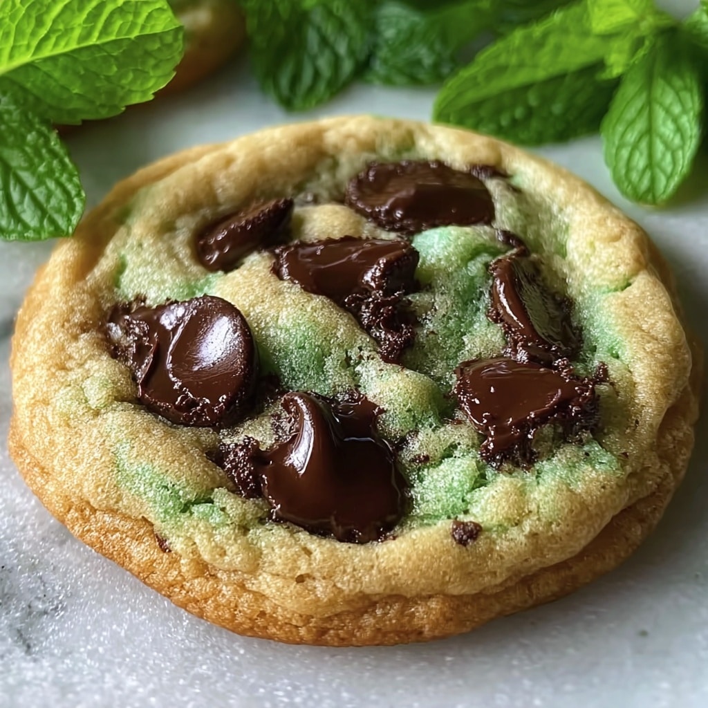 Mint Chocolate Chip Cookies Recipe