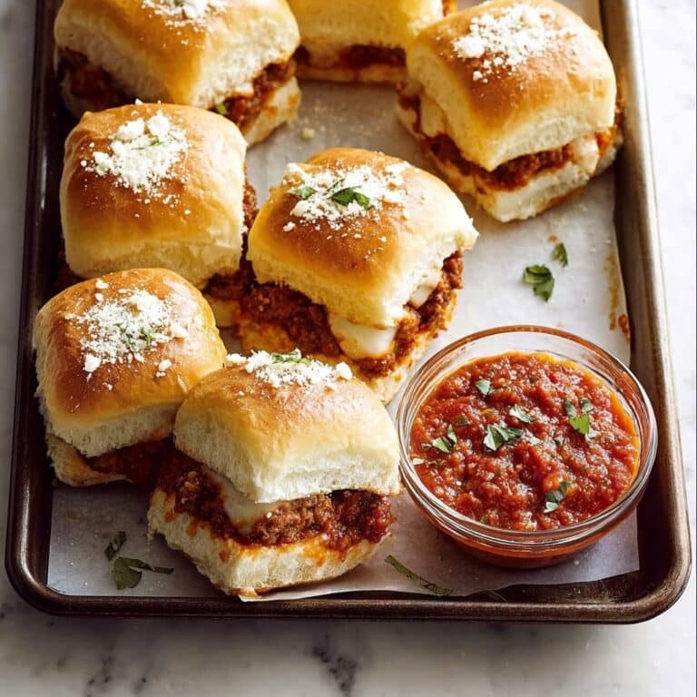 Chicken Parmesan Sliders Recipe