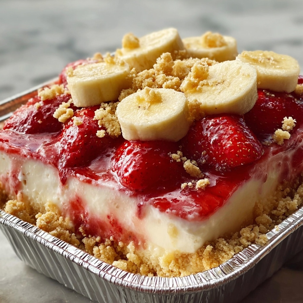 Strawberry Crunch Banana Pudding Recipe
