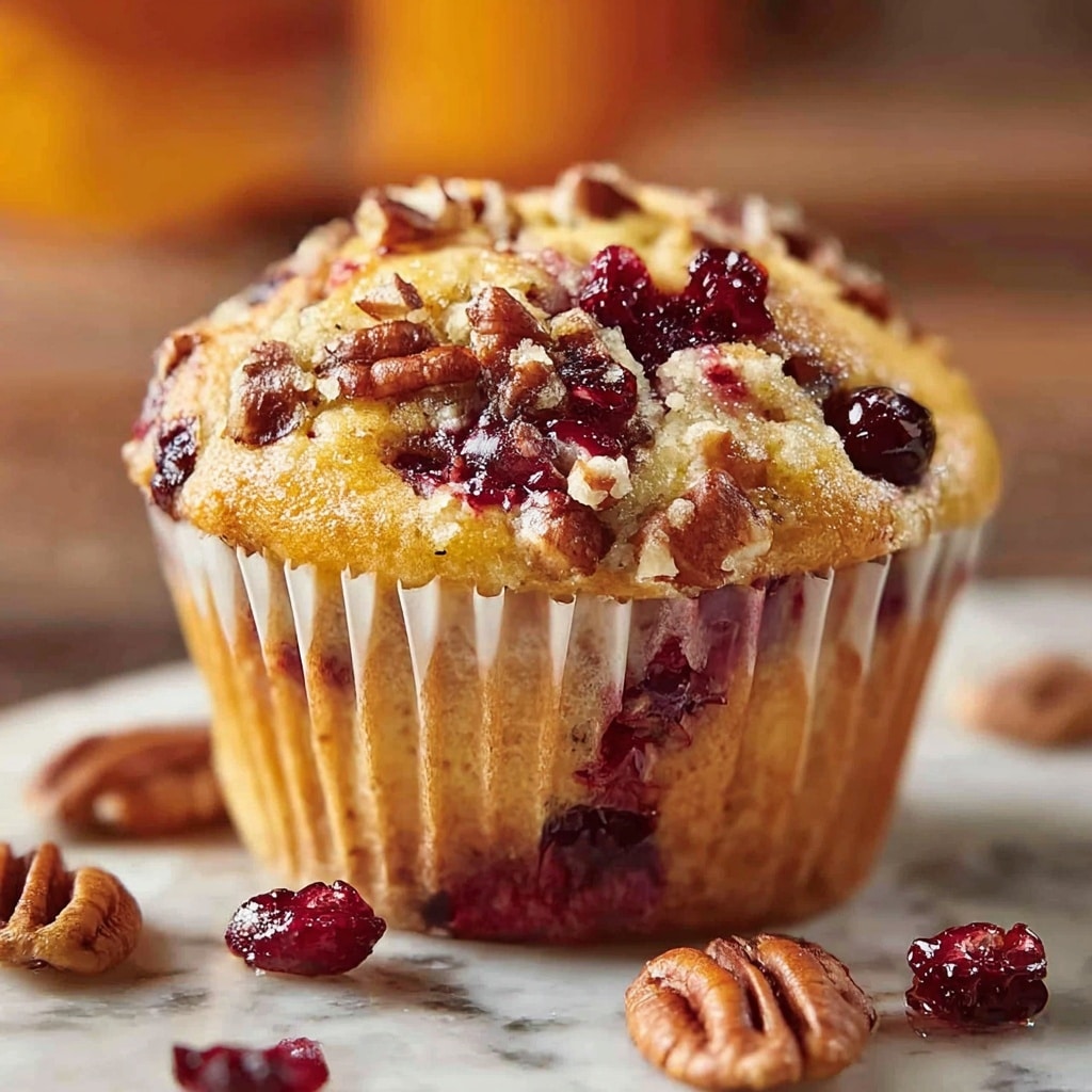 Cranberry Orange Pecan Muffins Recipe