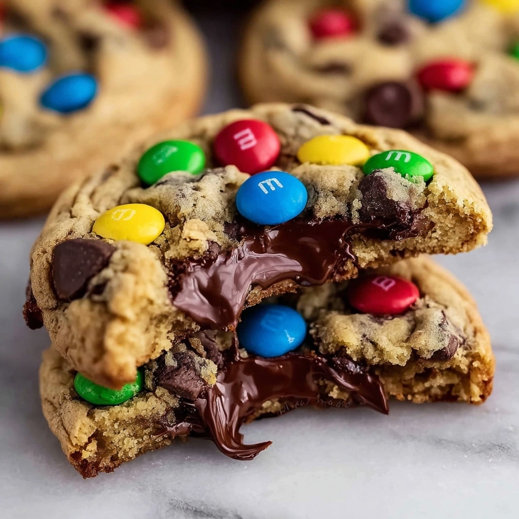 M&M Chocolate Chip Cookies with Vanilla Pudding Recipe