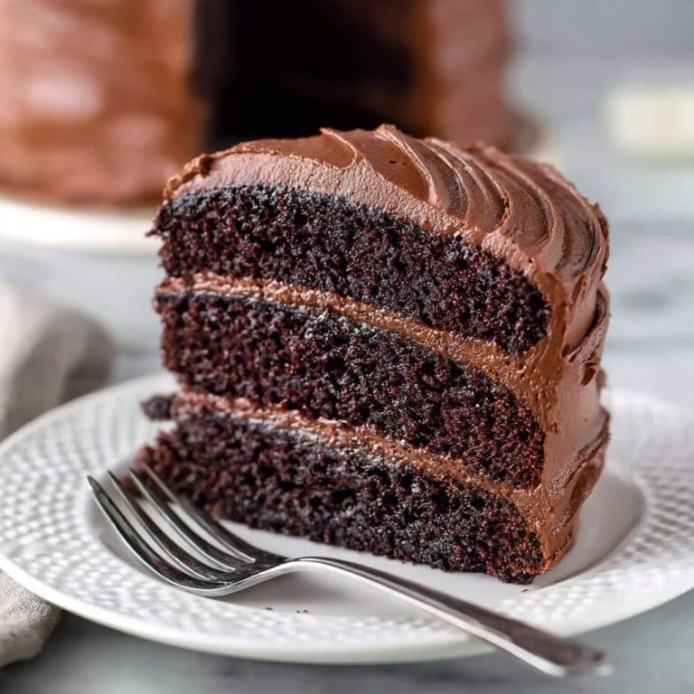 Homemade Chocolate Cake Recipe