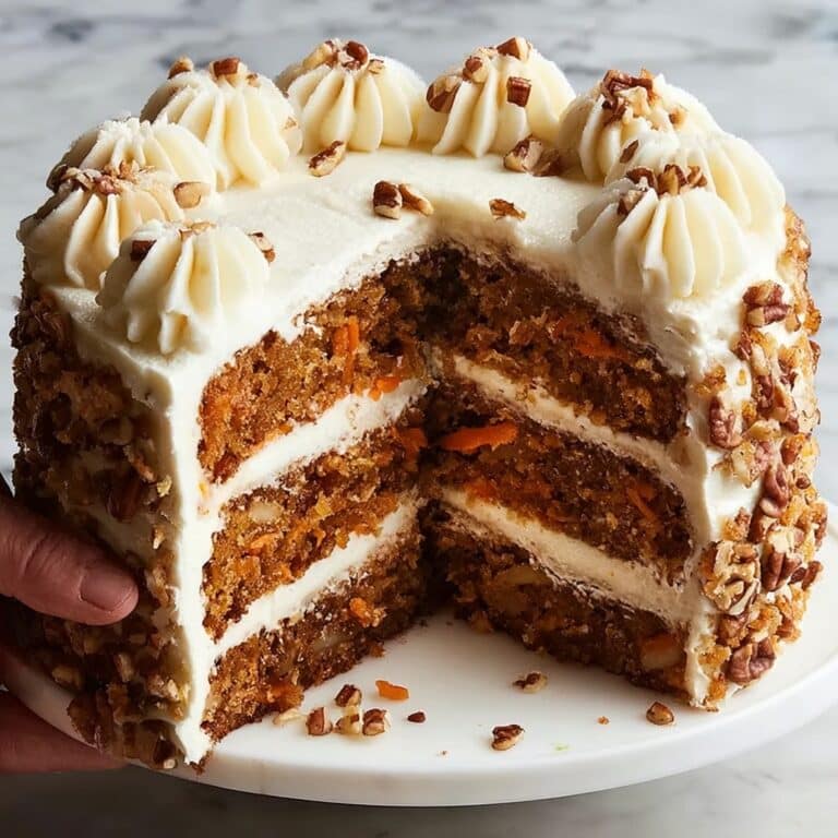Homemade Moist Carrot Cake Recipe