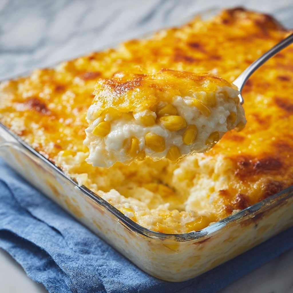 Cream Cheese Corn Casserole Recipe 6 Cream Cheese Corn Casserole Recipe - Recipe Image