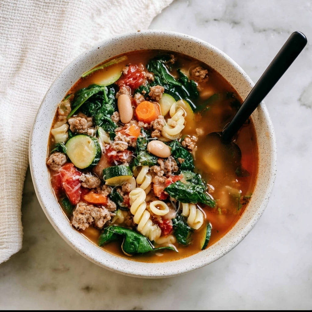 Italian Ground Turkey Soup Recipe 6 Italian Ground Turkey Soup Recipe - Recipe Image