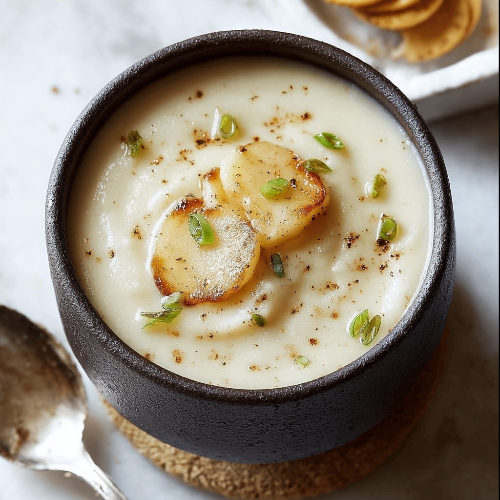 Baked Potato Soup with Chicken Sausage, Cheddar, and Green Onions Recipe 6 Baked Potato Soup with Chicken Sausage, Cheddar, and Green Onions Recipe - Recipe Image