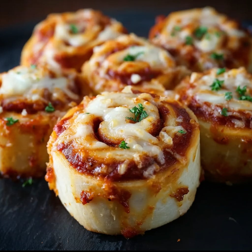 Cheesy BBQ Chicken Pizza Rolls Recipe