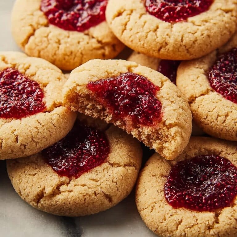 Raspberry Vanilla Butter Cookies Recipe