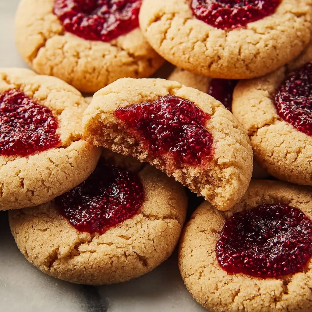 Raspberry Vanilla Butter Cookies Recipe