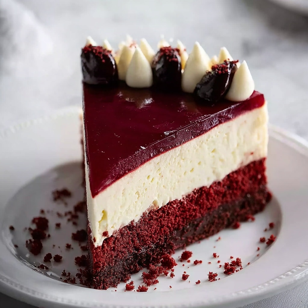 Homemade Red Velvet Cheesecake Recipe