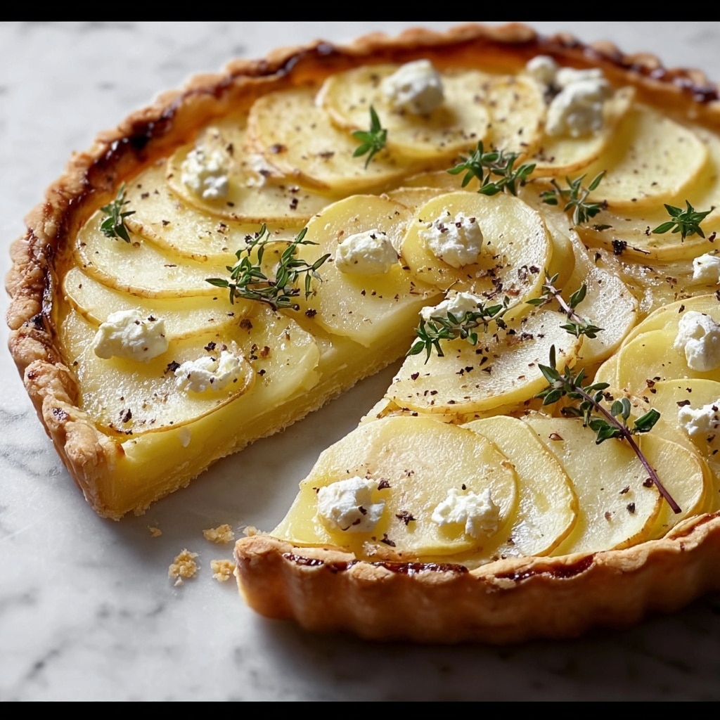Potato, Goat Cheese, and Artichoke Quiche Recipe