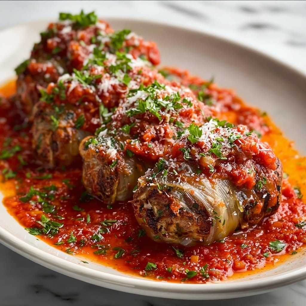 Traditional Italian Beef Braciole (Involtini) in Tomato Sauce Recipe