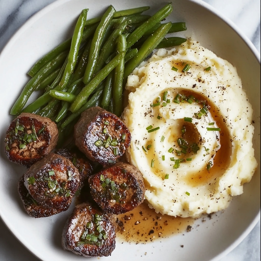 Garlic Butter Steak Bites with Parmesan Cream Sauce Recipe 6 Garlic Butter Steak Bites with Parmesan Cream Sauce Recipe - Recipe Image