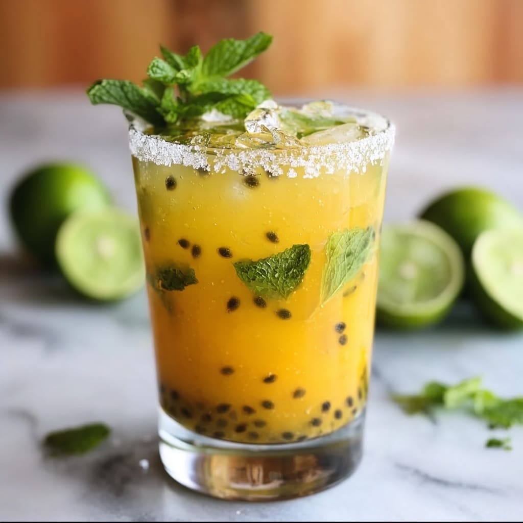 Passion Fruit Mojito – A Refreshing Tropical Delight Recipe
