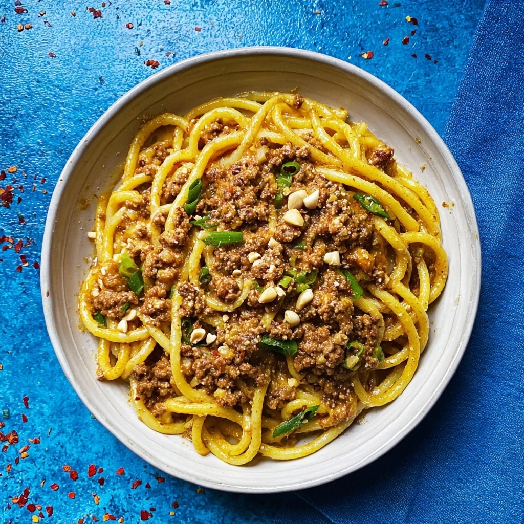 Easy Dan Dan Noodles Recipe