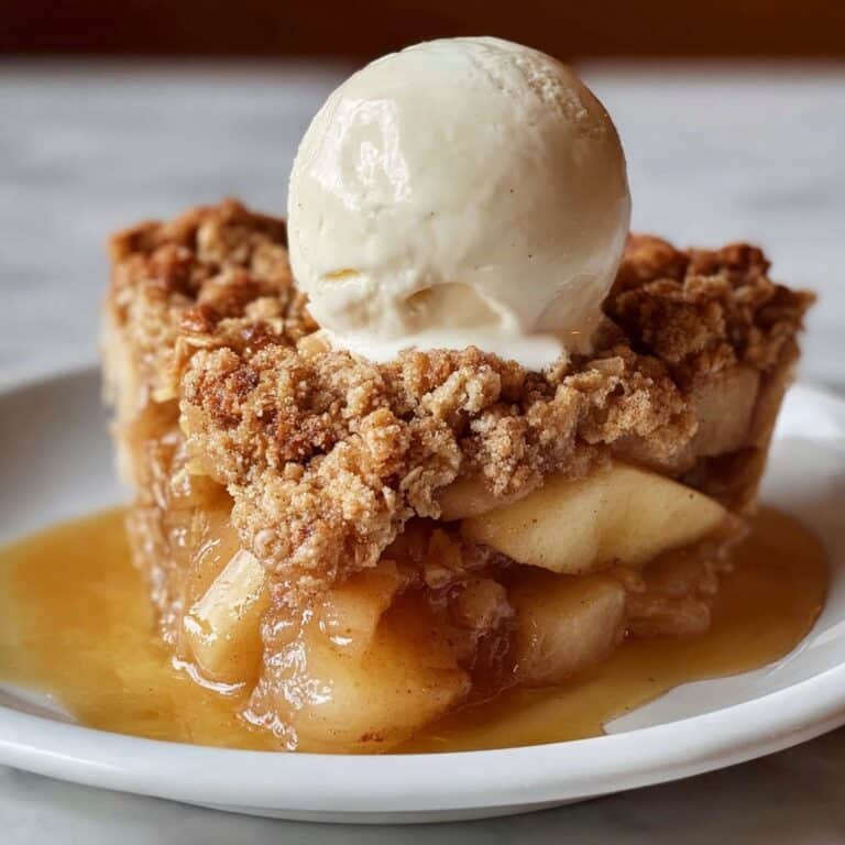 Classic Apple Crisp with Oats and Cinnamon Recipe