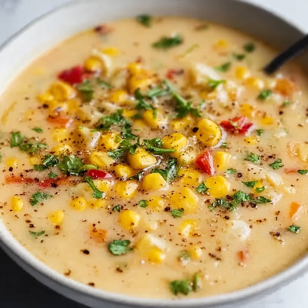 Summer Corn and Zucchini Chowder Recipe