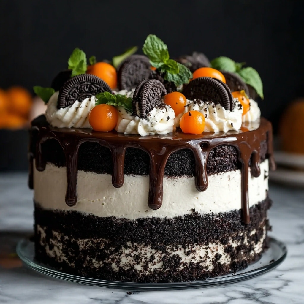 Halloween Oreo Dirt Cake Recipe