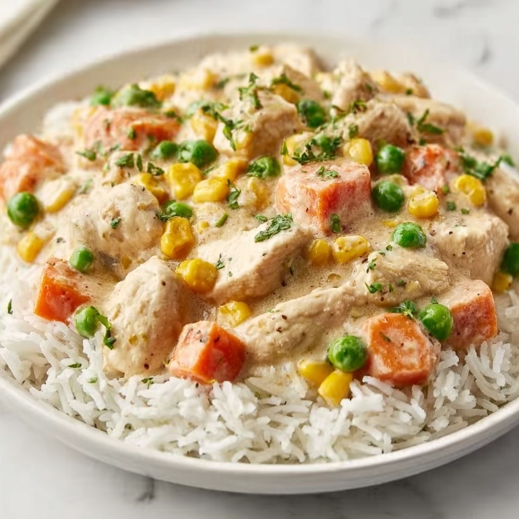 Crustless Chicken Pot Pie Recipe