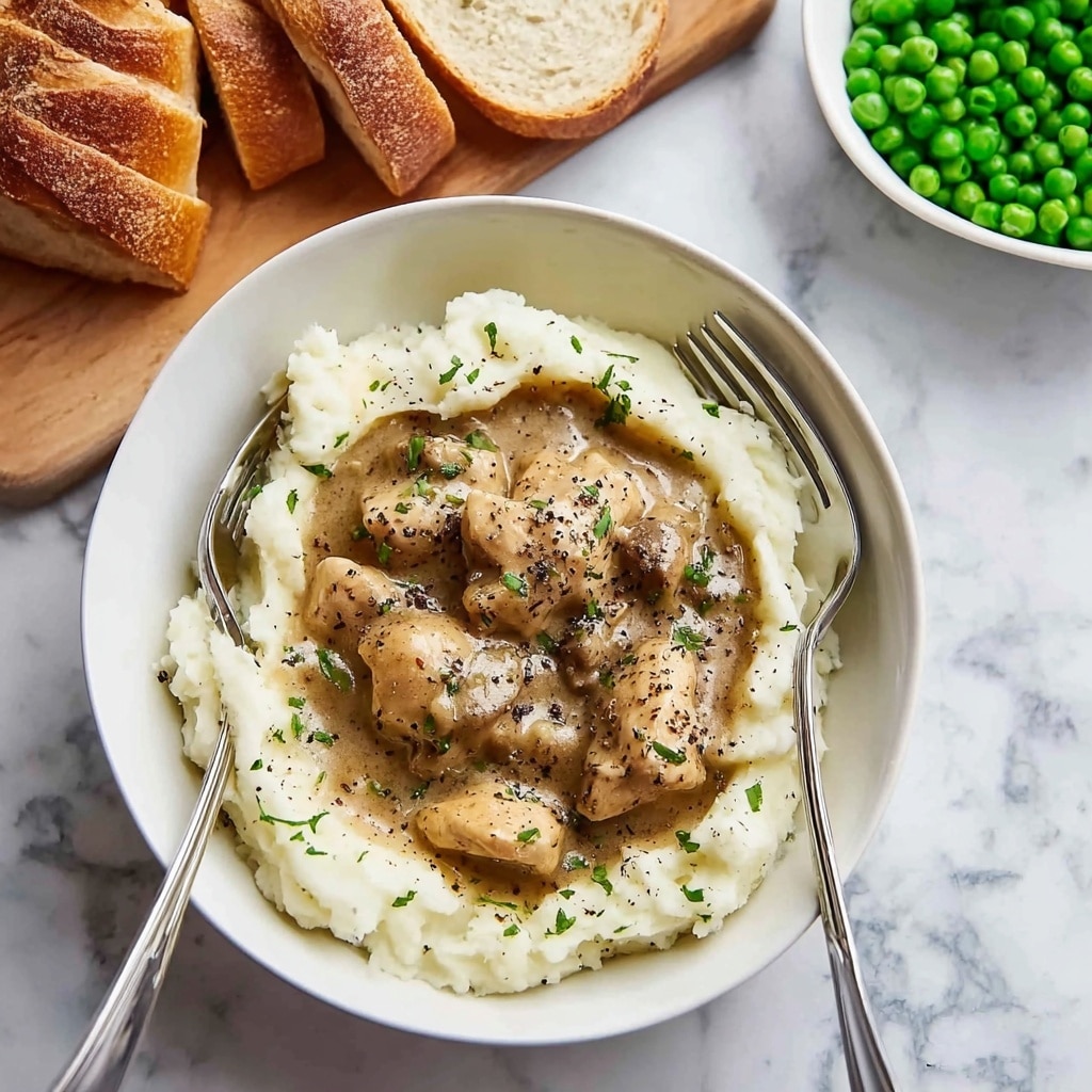 Homestyle Chicken and Gravy Recipe