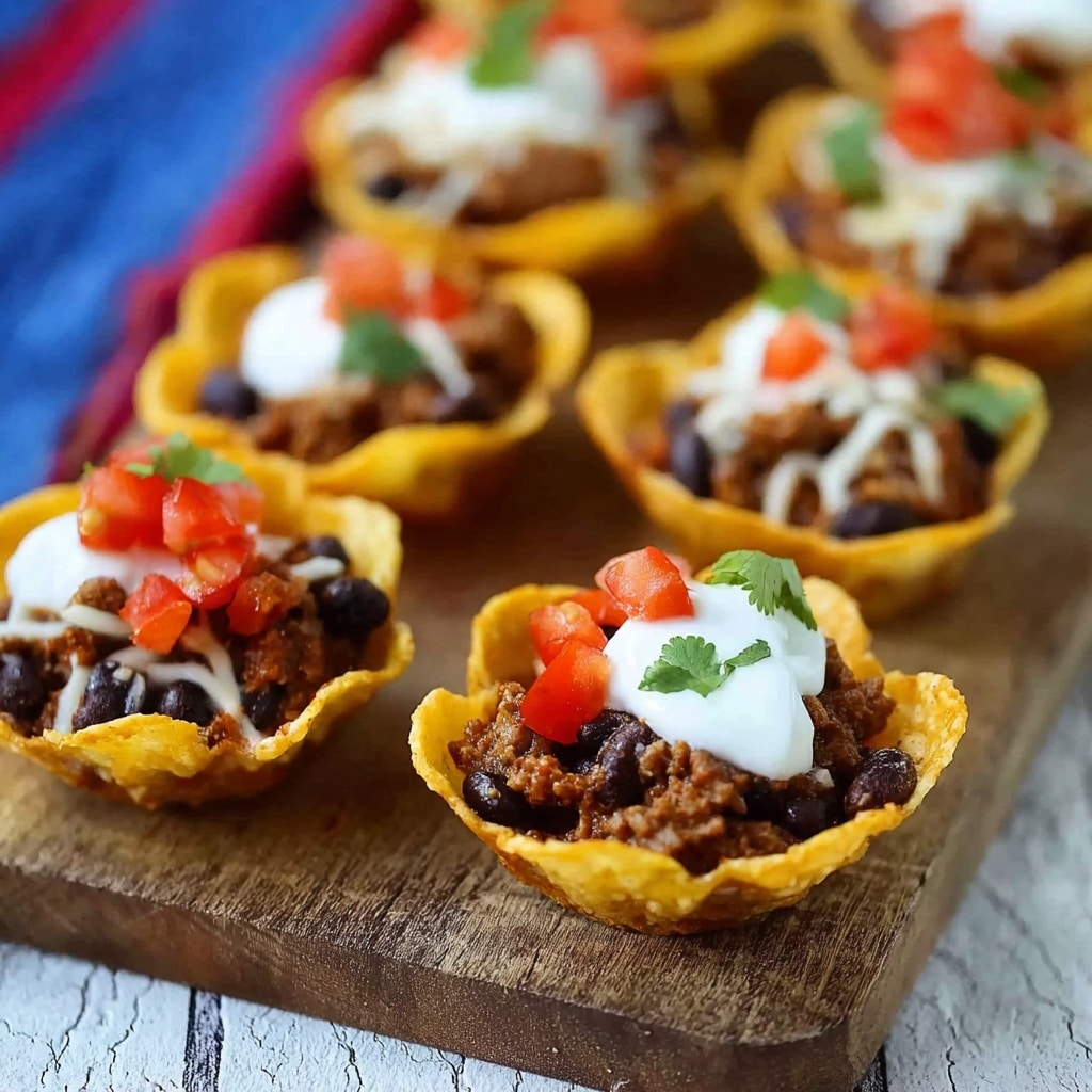 Red, White, and Blue Taco Bites Recipe