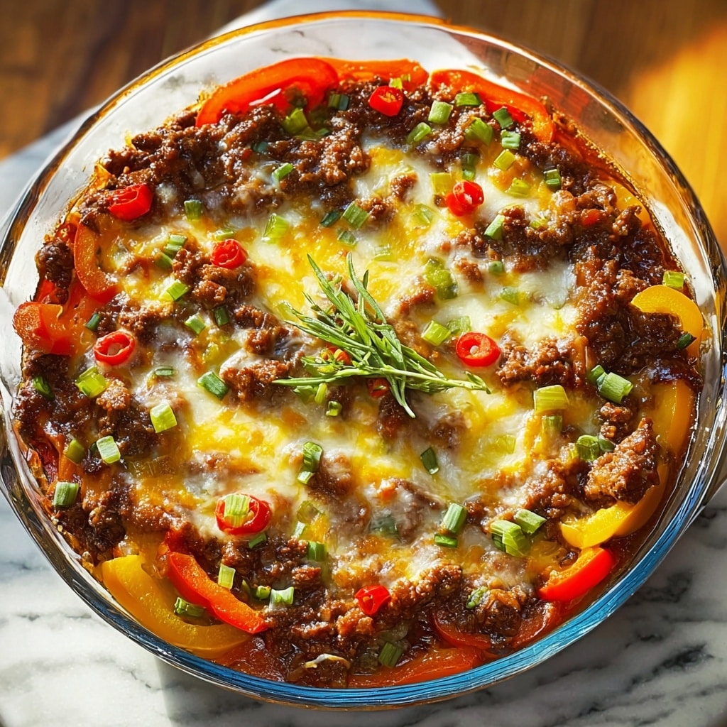 Southern Five-Layer Beef Casserole Recipe