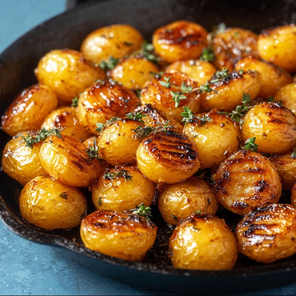 Honey Butter Smashed Potatoes Recipe