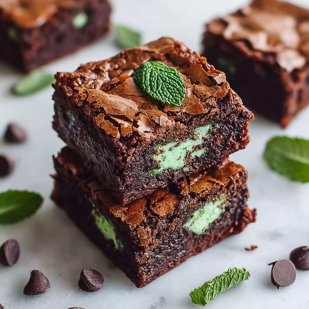 Mint Brownies Recipe