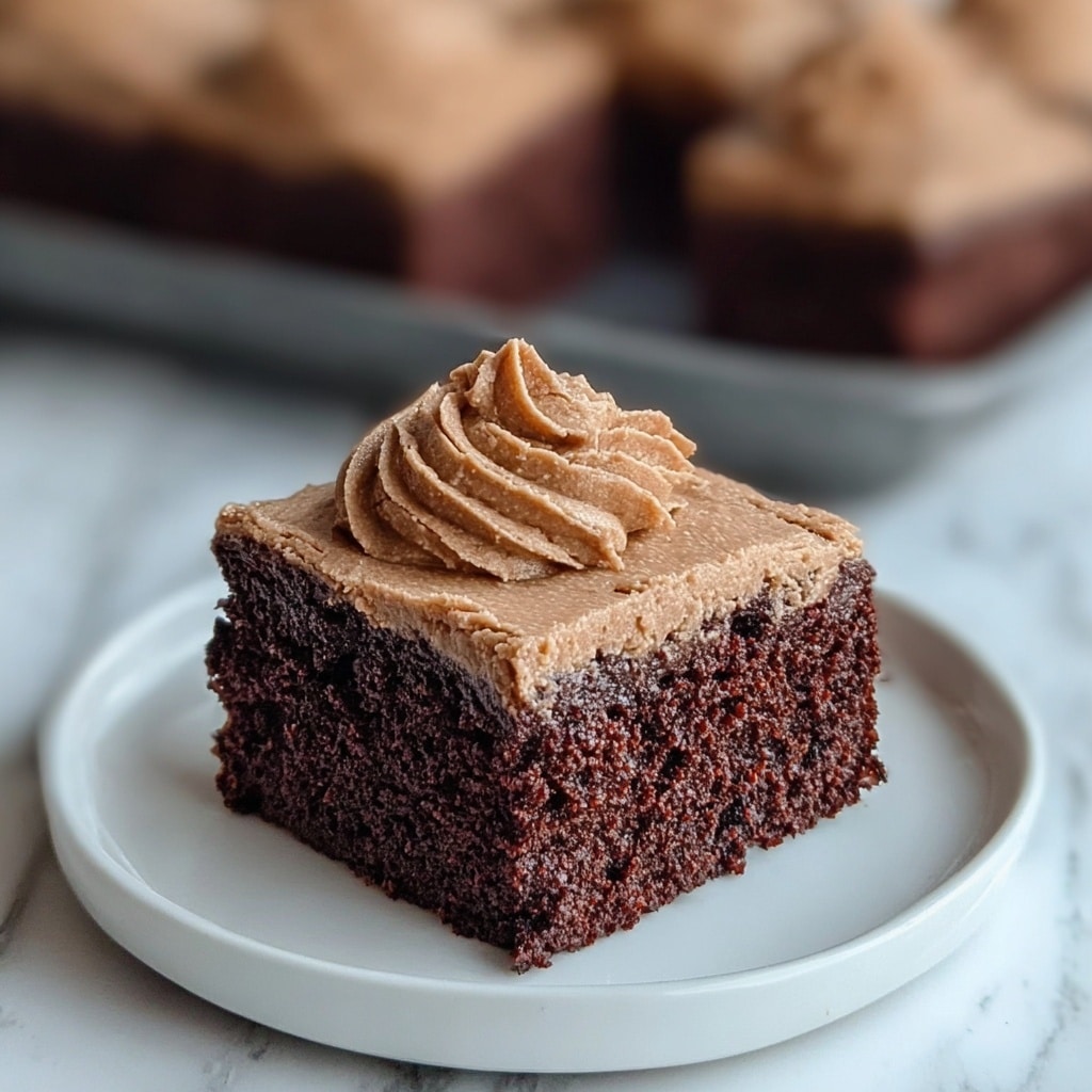 Frosted Coffee Brownies Recipe