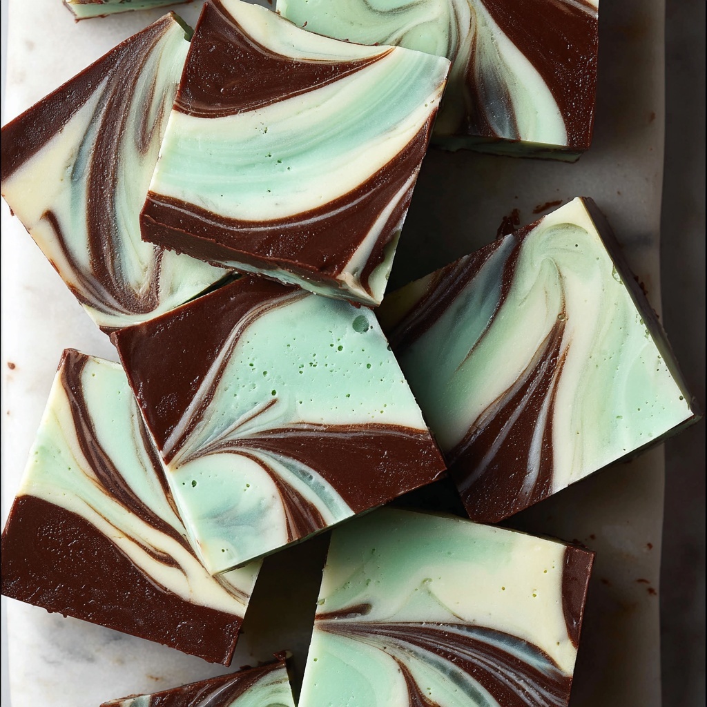 Mint Chocolate Fudge Recipe 6 Mint Chocolate Fudge Recipe - Recipe Image