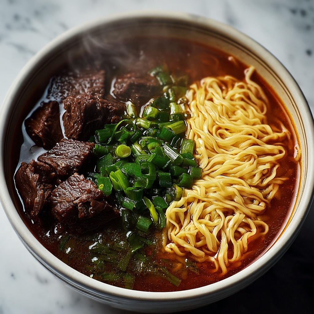 Taiwanese Beef Noodle Soup Recipe 6 Taiwanese Beef Noodle Soup Recipe - Recipe Image