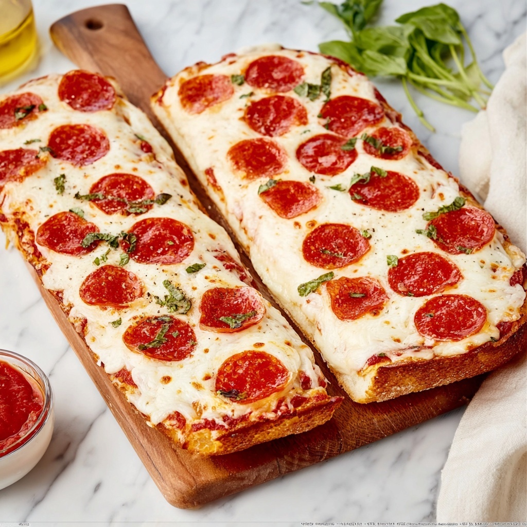 French Bread Pizza Recipe 6 French Bread Pizza Recipe - Recipe Image