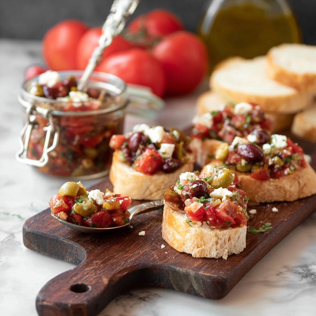 Eggplant and Tomato Bruschetta Recipe 6 Eggplant and Tomato Bruschetta Recipe - Recipe Image