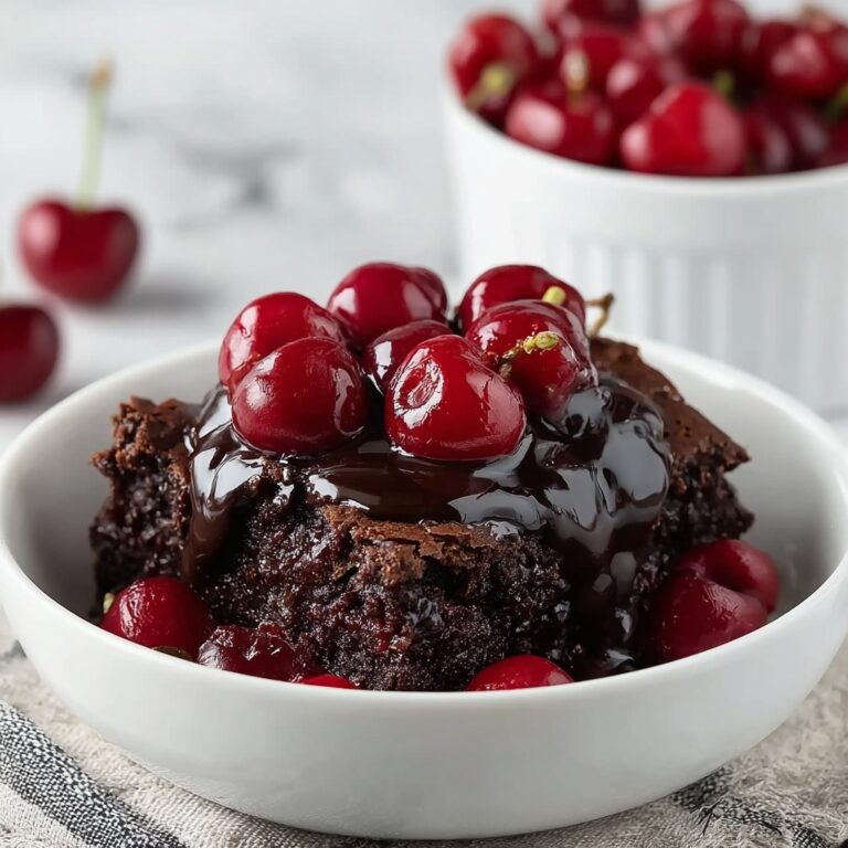 Chocolate Cherry Dump Cake Recipe