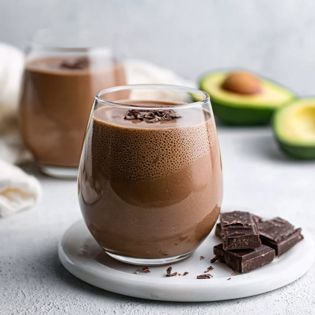 Avocado Chocolate Peanut Butter Smoothie Recipe
