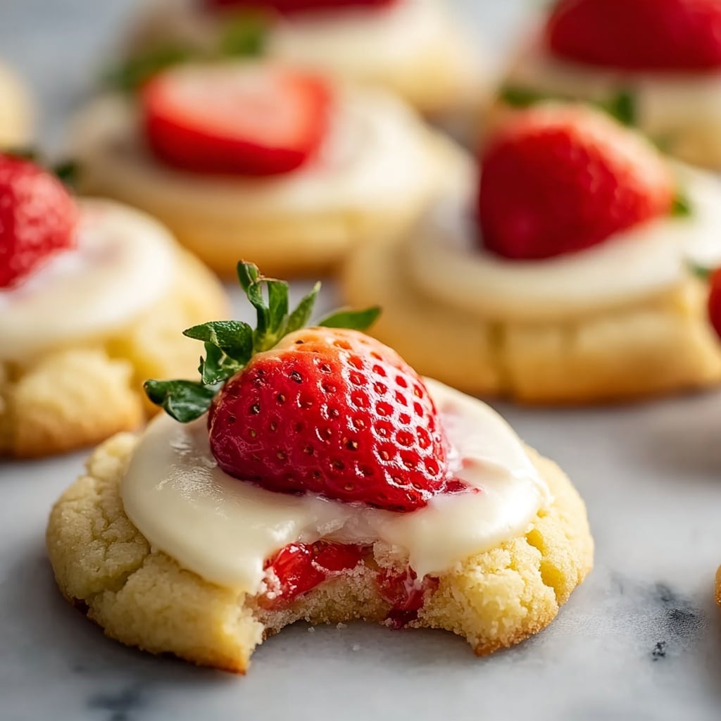 Strawberry Cheesecake Cookies Recipe