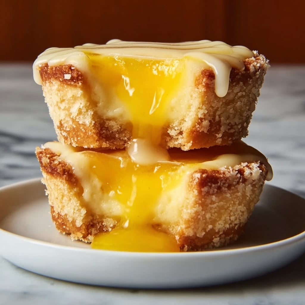Peach Bar Cookie Cups Recipe