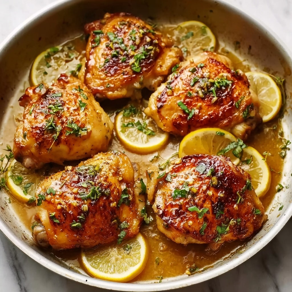 Easy Lemon Garlic Chicken Recipe