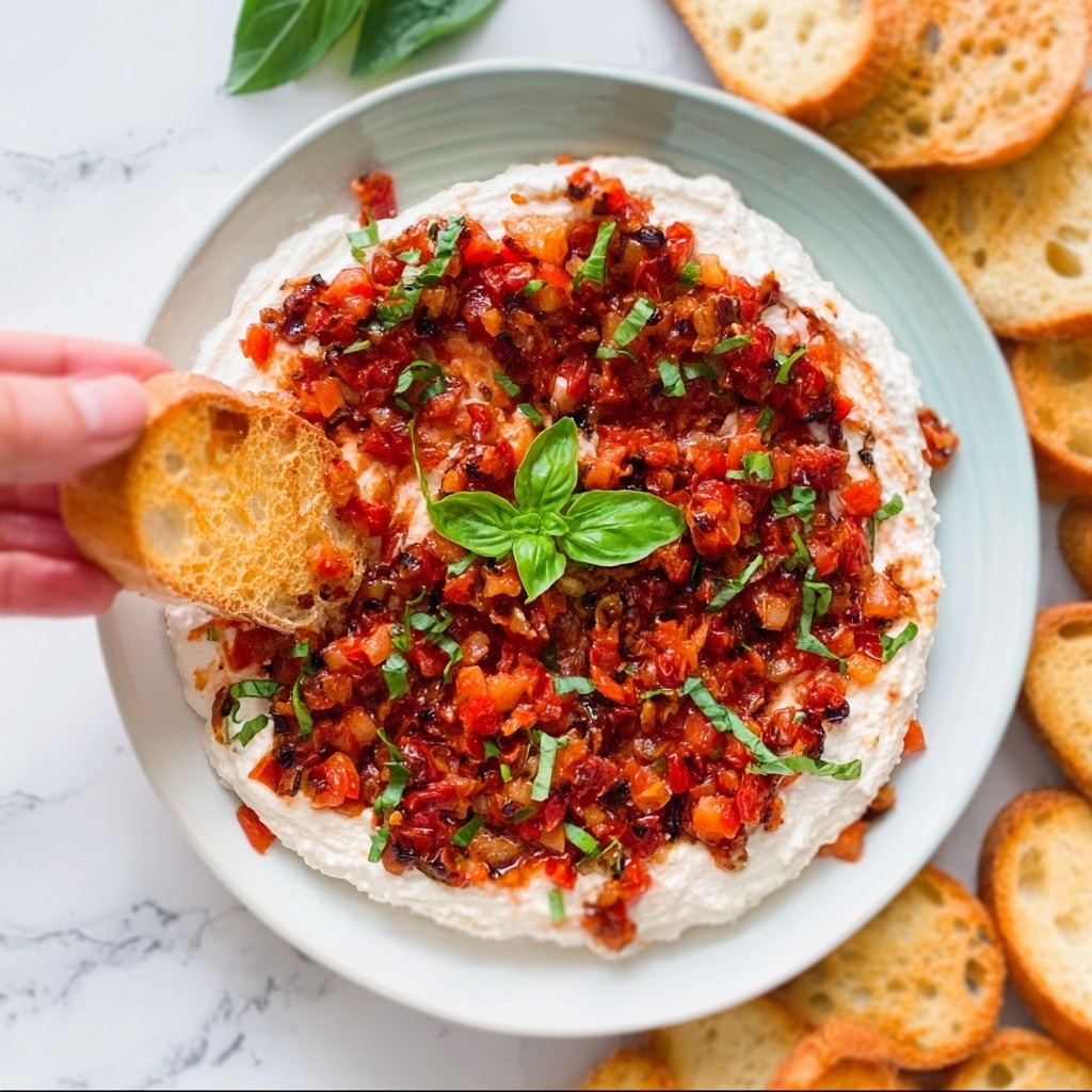 Creamy Bruschetta Dip Recipe 6 Creamy Bruschetta Dip Recipe - Recipe Image