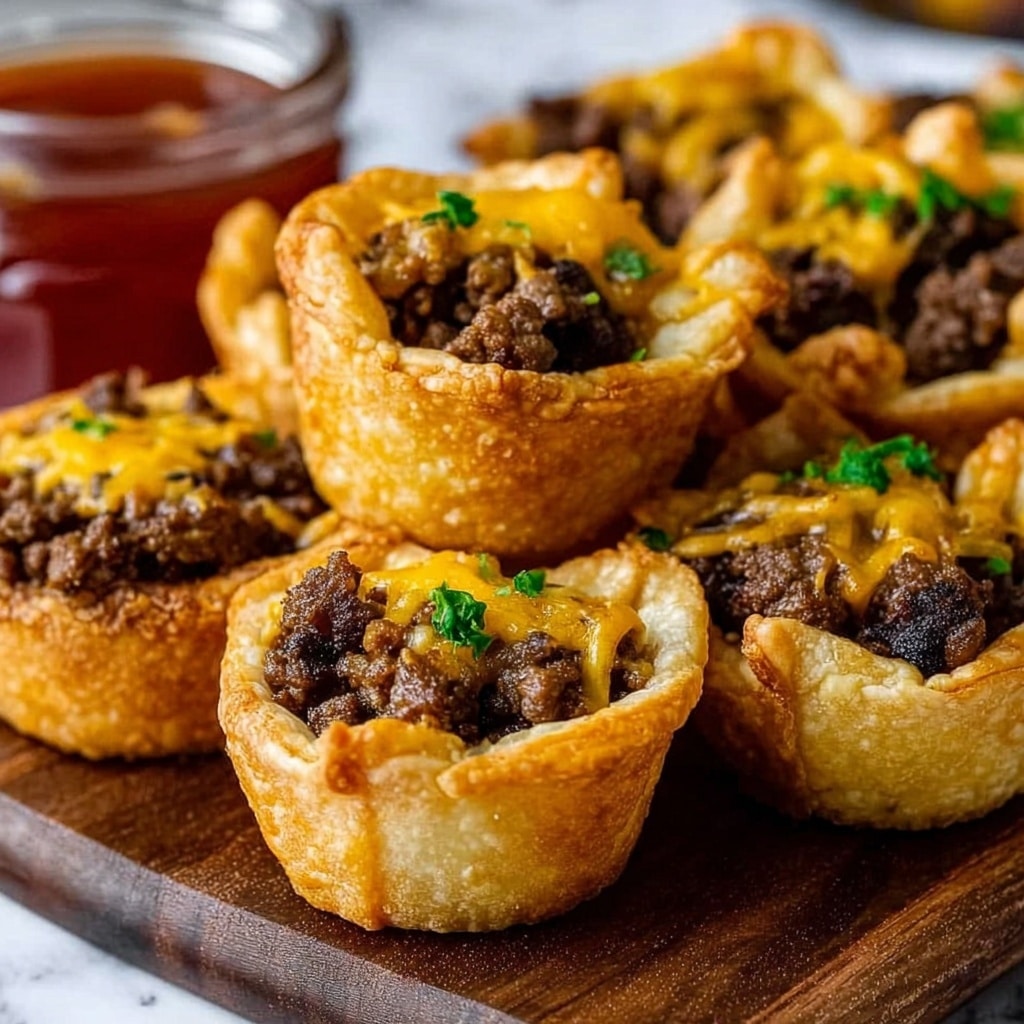 Crescent Roll Taco Cups Recipe 6 Crescent Roll Taco Cups Recipe - Recipe Image