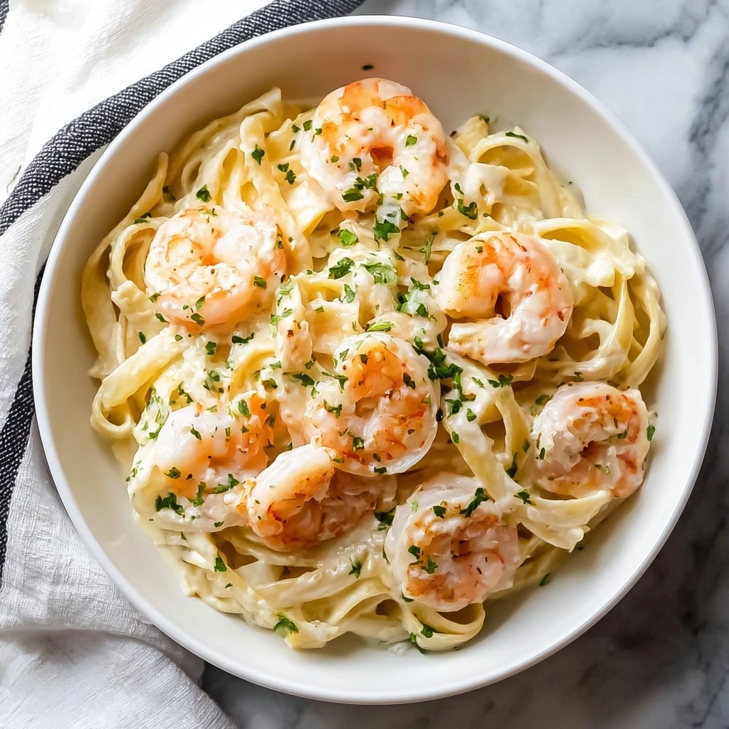 Shrimp Alfredo Recipe 6 Shrimp Alfredo Recipe - Recipe Image