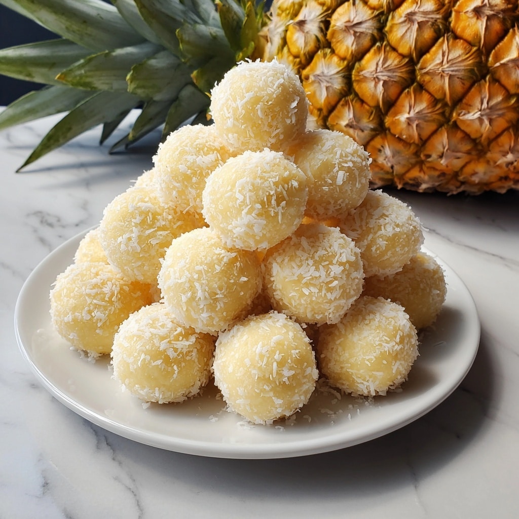 Pineapple Christmas Balls Recipe 6 Pineapple Christmas Balls Recipe - Recipe Image