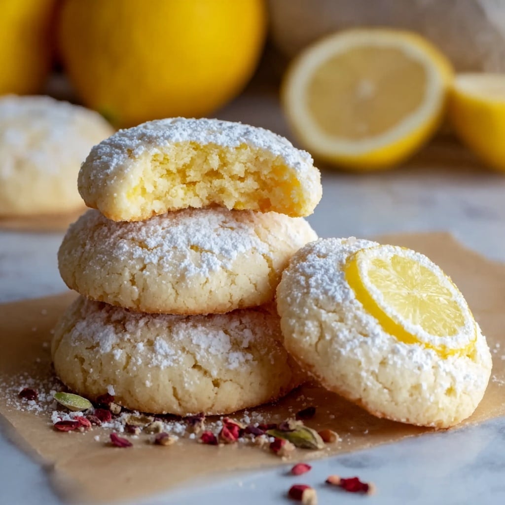 Christmas Soft Lemon Cookies Recipe