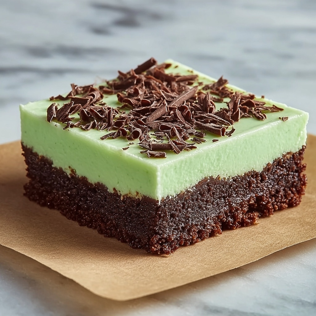 Easy Grasshopper Bars for St. Patrick’s Day Recipe