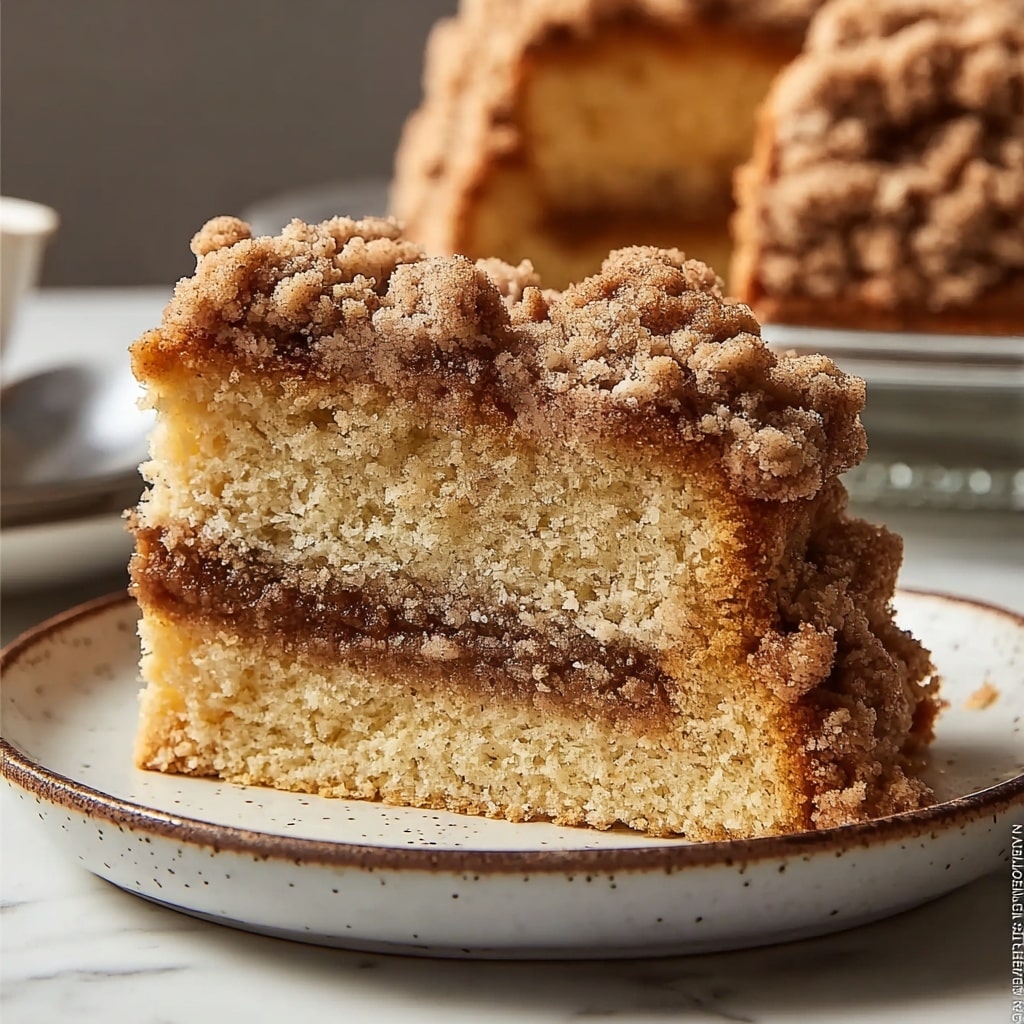 Classic Cinnamon Streusel Coffee Cake Recipe
